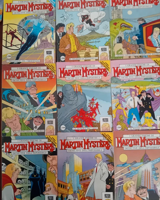Lotto 9 Fumetti Martin Mystere - numeri misti tra 