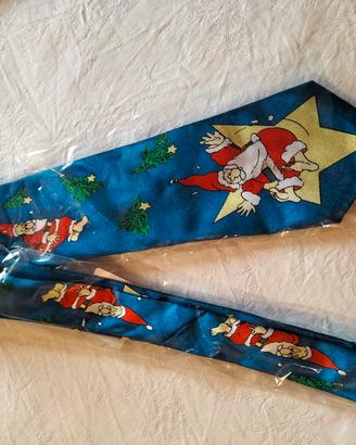 cravatta Babbo Natale 