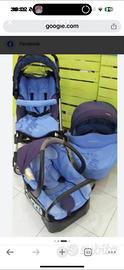 Trio azzurro/blu
