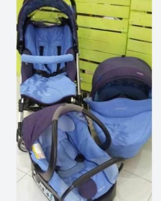Trio azzurro/blu