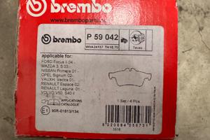 KIT PASTIGLIE FRENO POST BREMBO FORD C-MAX