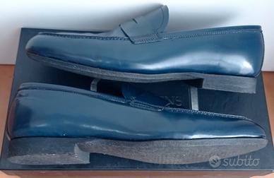 Mocassini eleganti blu