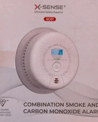 Rilevatore combinato di fumo e monossido.
