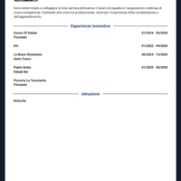 Pizzaiolo/aiuto pizzaiolo/ aiuto cuoco