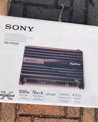 Amplificatore Auto 4 canali 1000W