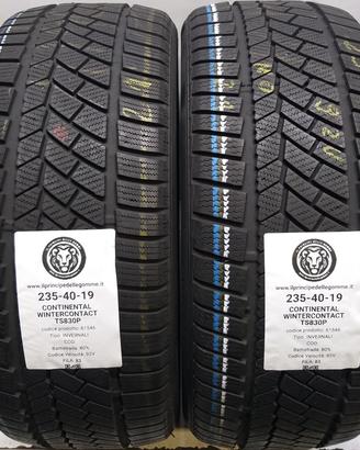 2 GOMME 235 40 19 CONTINENTAL A61546