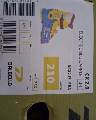 Scarponi Sci Discesa Dalbello 32.5 bambino