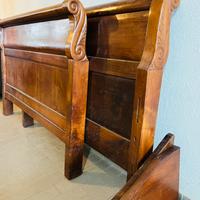 LETTO A BARCA LEGNO ANTICO