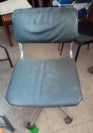 SEDIA CON RUOTE VINTAGE