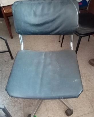 SEDIA CON RUOTE VINTAGE