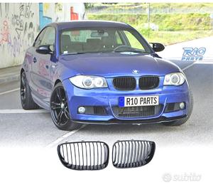 GRIGLIE BMW E81 E82 E87 E88 07-11 LOOK M NERO LUCI
