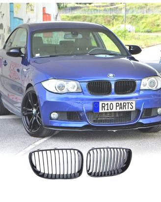 GRIGLIE BMW E81 E82 E87 E88 07-11 LOOK M NERO LUCI