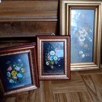 Quadretti decorativi con pitture rappresentati fio