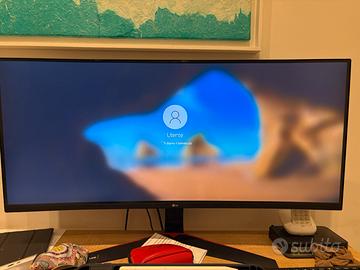 Monitor LG 34GL750 CURVO 34 pollici