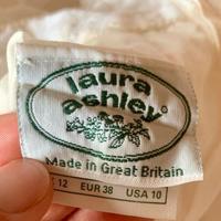 Abito bianco vintage originale LAURA ASHLEY