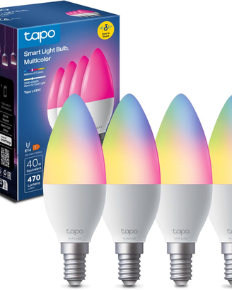 Lampadina SMART E14 MultCol Alexa Google 4pz