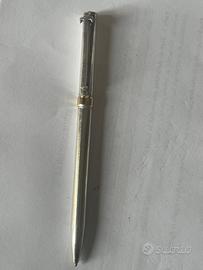 Penna Tiffany in argento pieno