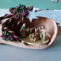 Natività in anfora di terracotta
