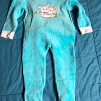 Tutina lunga abbottonata dietro 4/5 mesi