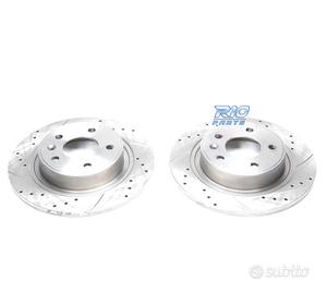 DISCHI FRENO FORATI E SCANALATI PER VOLKSWAGEN VW