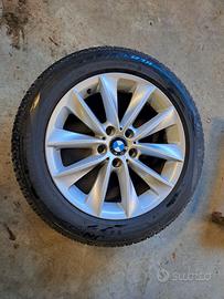4 gomme runflat e 4 cerchi originali  bmw da 18”