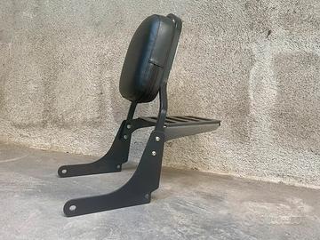 Schienalino + Portapacchi per Harley Davidson