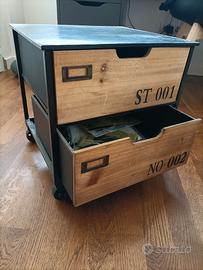 Comodino maison du monde stile industrial