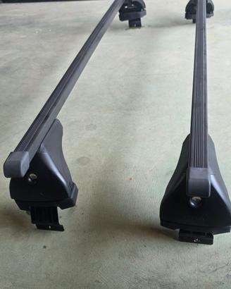 Barre da tetto Nordrive, mod quadra "L" da 127 cm