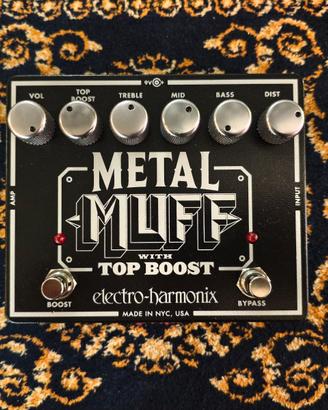 Electro Harmonix Metal Muff with Top Boost