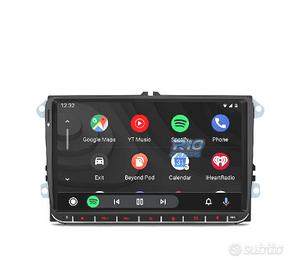 RADIO GPS ANDROID 12 PER VOLKSWAGEN VW SKODA SEAT