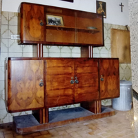Salotto cucina arte povera vintage + tavolo sedie