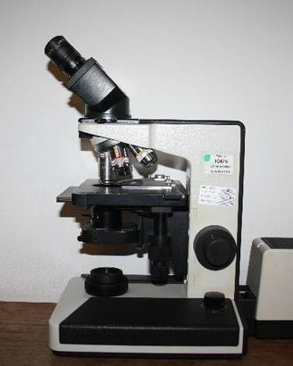Microscopio a contrasto di fase Leitz laborlux