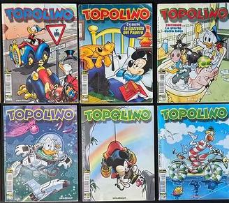 Lotto 10 Topolino Disney n.2380-2470 fumetti
