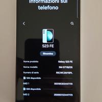 Samsung S23 FE 128gb + Galaxy Buds FE
