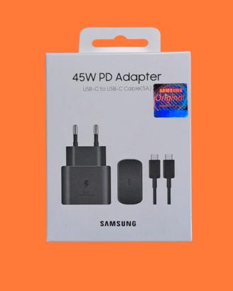 KIT CARICABATTERIA SAMSUNG 45W USB-C NUOVO