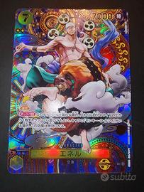 Onepiece One piece carta Enel op05-100 mosaico sp