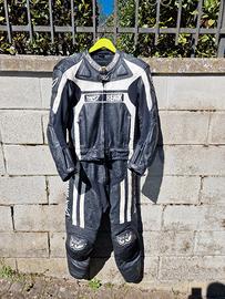 Tuta moto in pelle taglia 50