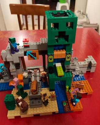Lego Minecraft la minere di creeper