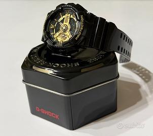 Casio G-Shock GA-110GB-1A Black & Gold - Full Set