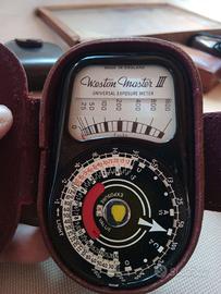 esposimetro vintage WESTON MASTER III