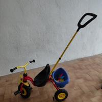 Triciclo con manico