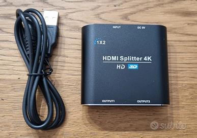 Splitter HDMI 1x2 4K