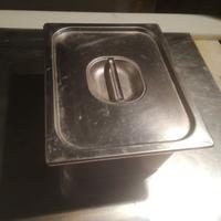 Contenitori in acciaio inox 35x26x15 cm