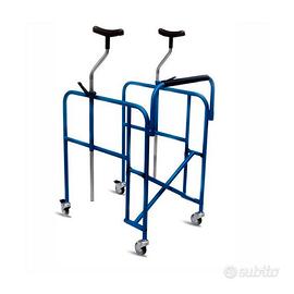 Deambulatore con appoggi sotto ascellare