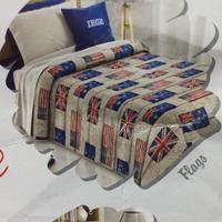 Trapunta Irge modello Flags singolo