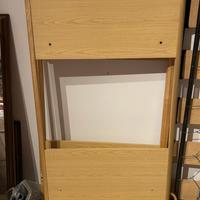 Letto a castello con reti e materassi