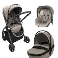 Trio Giordani Metropolitan beige completo di borsa