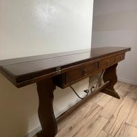 Tavolo / Scrivania estensibile in noce