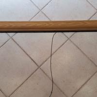 Zanzariera avvolgibile alluminio legno