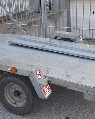 Carrello porta moto